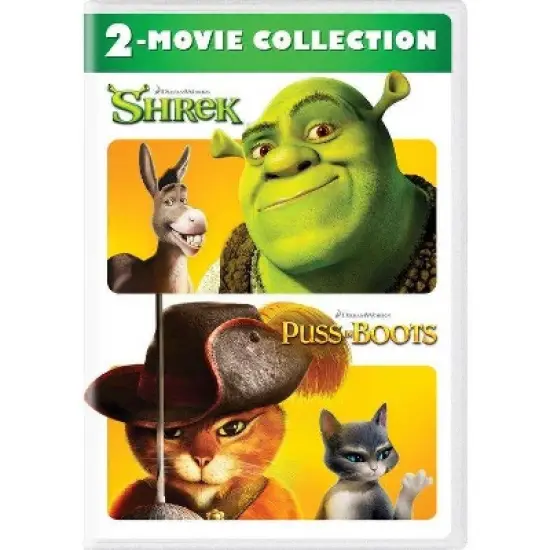 Shrek/Puss in Boots 2-Movie Collection (DVD) image {1}