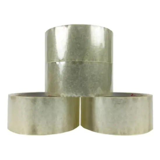 Clear Acrylic Carton Sealing Tape 1.9 mil thick, 12 Rolls / Pack, 3" X 110 Yards image {5}