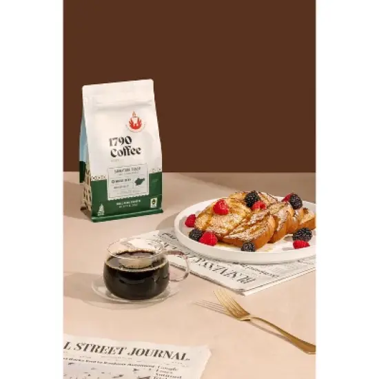 1790 Coffee Signature Roast Medium Roast Whole Bean Coffee &ndash; 12 oz image {2}