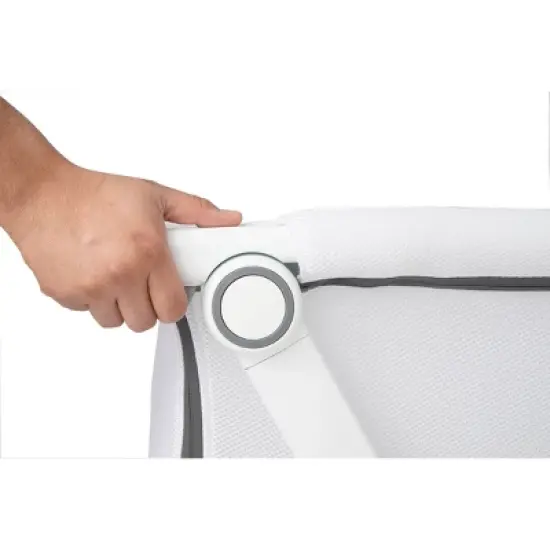 Venice Child Sunset Dreaming Bedside Bassinet - White image {12}