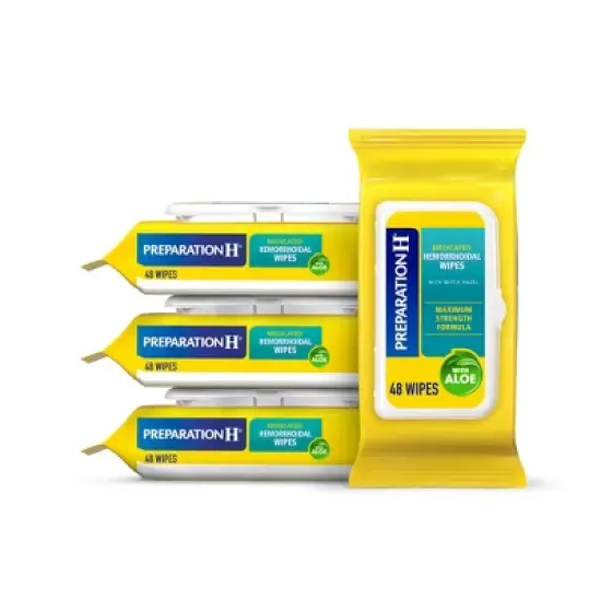 Preparation H Hemorrhoid Wipes - 48ct/4oz image {6}