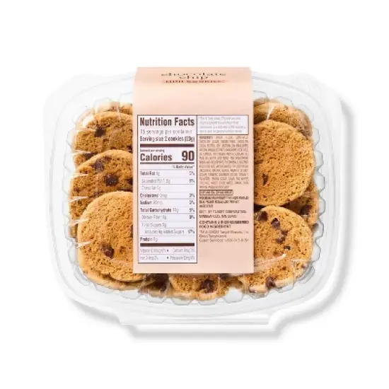 Mini Chocolate Chip Cookies - 12oz - Favorite Day&trade; image {1}