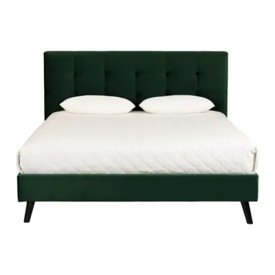 Queen Maliza Upholstered Complete Platform Bed - South Shore image {12}