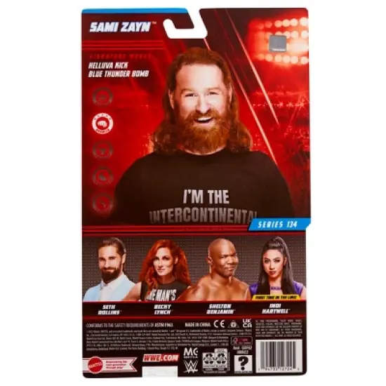 WWE Series 134 Sami Zayn Action Figure image {1}