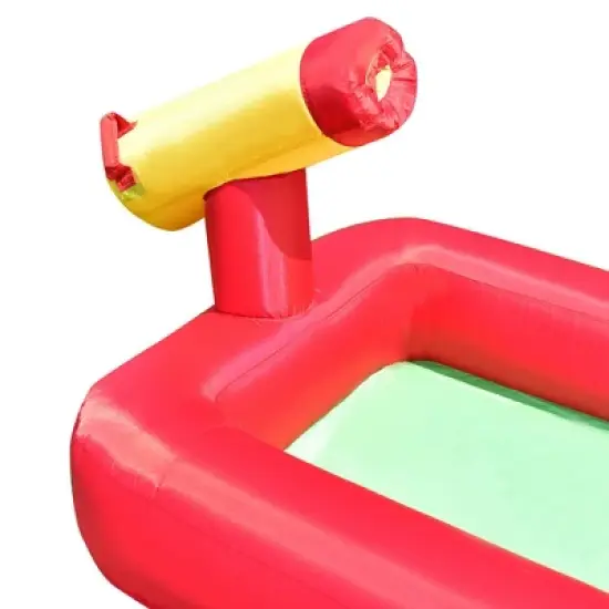 Costway Inflatable Moonwalk Water Slide Bounce House Bouncer Kids Jumper Climbing image {4}