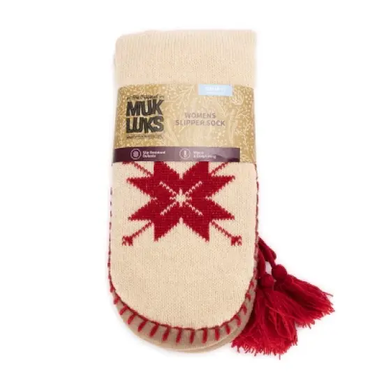 MUK LUKS Women's 50th Anniversary Slipper Socks image {5}