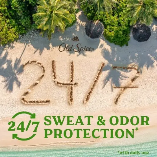 Old Spice Men's Antiperspirant & Deodorant - Fiji with Palm Tree - 2.6oz/3pk image {3}