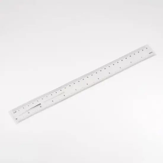 Unique Bargains PET Plastic Folding Measuring Tool Film Flexible Rulers image {2}