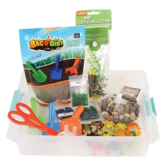 Kaplan Early Learning Pond Habitat Sensory Bin image {1}