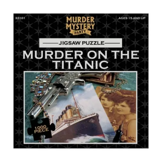 Bepuzzled Classic Mystery: Murder on the Titanic Jigsaw Puzzle - 1000pc image {7}