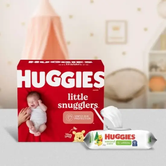 Huggies Little Snugglers Baby Diapers &ndash; (Select Size and Count) image {7}