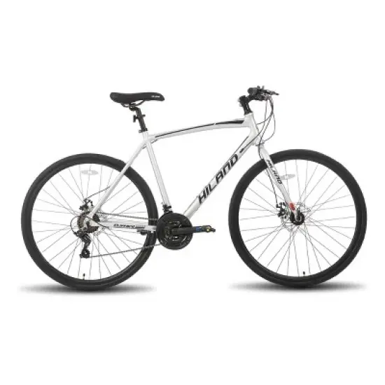 HILAND Clifford 700C Hybrid Bike, 21 Speeds Urban City Commuter Bicycle image {13}