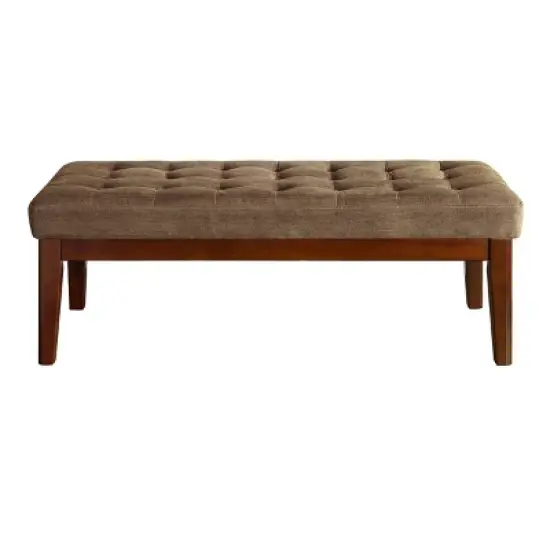 Claire Tufted Upholstered Bench - Adore Decor image {8}