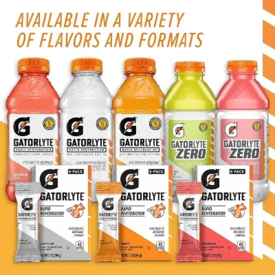 Gatorade Gatorlyte Zero Fruit Punch Sports Drink - 20 fl oz Bottle image {5}