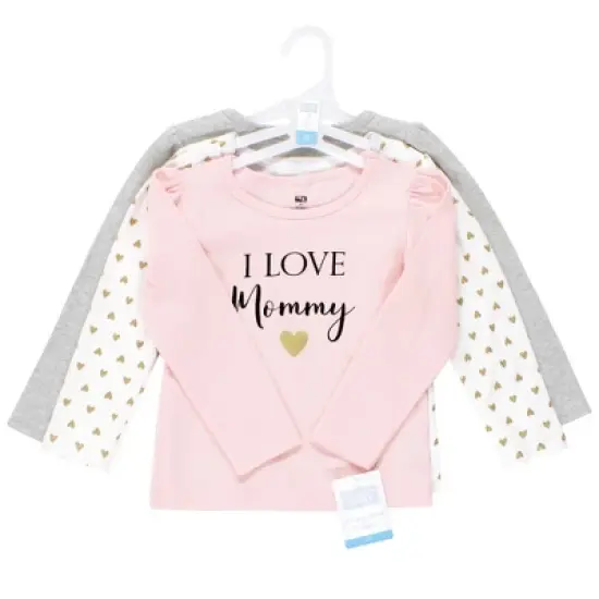 Hudson Baby Infant Girl Long Sleeve T-Shirts, Girl Mommy image {1}