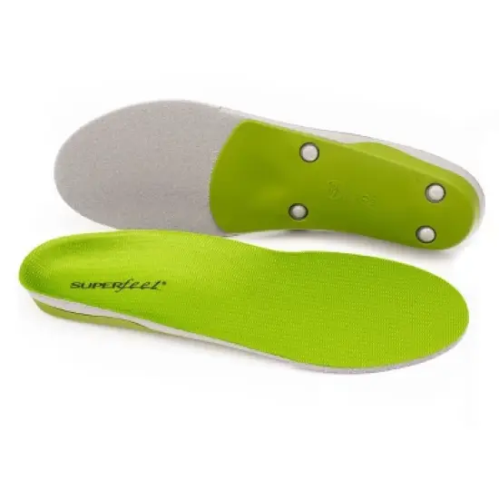 Superfeet All-Purpose Support High Arch Insoles (Green) - Trim-To-Fit Orthotic Shoe Inserts image {14}