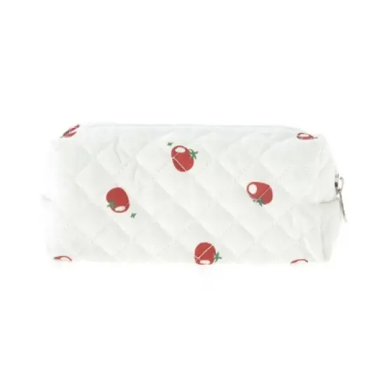 Unique Bargains Small Persimmon Makeup Bag 1 Pc image {3}