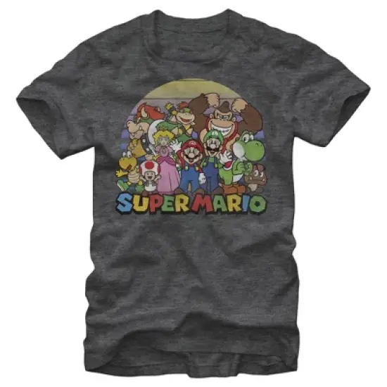 Men's Nintendo Super Mario Crew T-Shirt image {3}