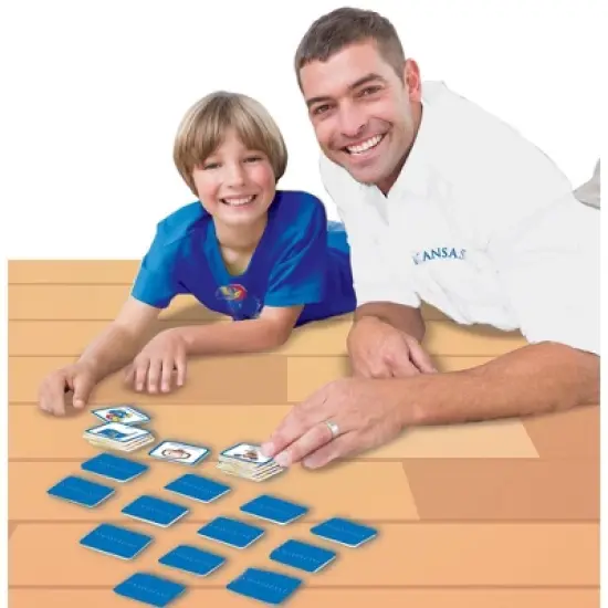MasterPieces Officially Licensed NCAA Kansas Jayhawks Matching Game for Kids and Families image {4}