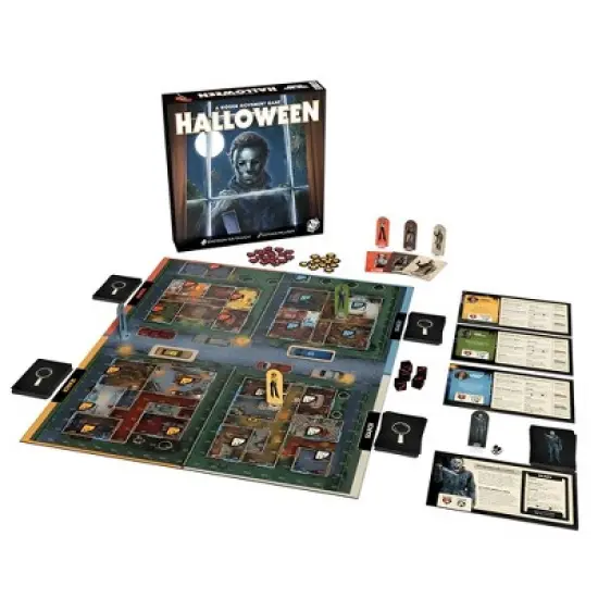 Trick Or Treat Studios Halloween 1978 Hidden Movement Board Game image {7}