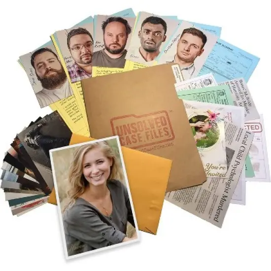 Pressman Unsolved Case Files: Harmony Ashcroft Board Game image {1}