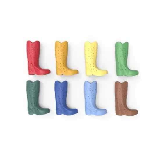 Daydream Society - Yeehaw Boot Crayons - Pack of 8 Crayons image {4}