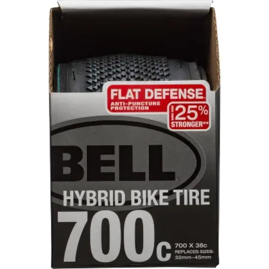 Bell Hybrid Bike Tire 700c - Black image {1}