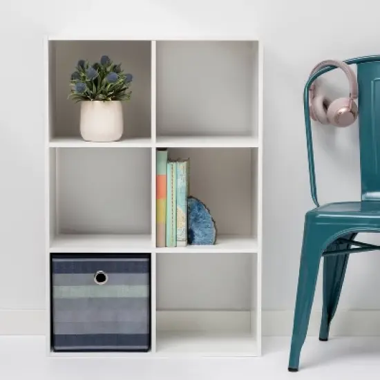 11" 6 Cube Organizer Shelf - Room Essentials image {1}