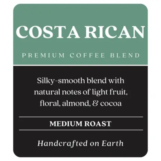 Copper Moon Costa Rican Blend Medium Roast Coffee Pods - 80ct image {2}