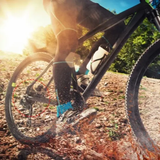 Unique Bargains Stainless Steel Repair Accessories Bike Ball Crank Bearings 4 Pcs image {5}