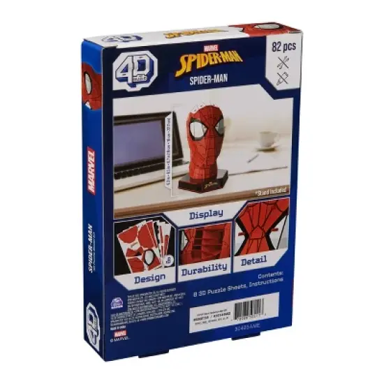 4D BUILD - Marvel Spider-Man Model Kit Puzzle 82pc image {3}