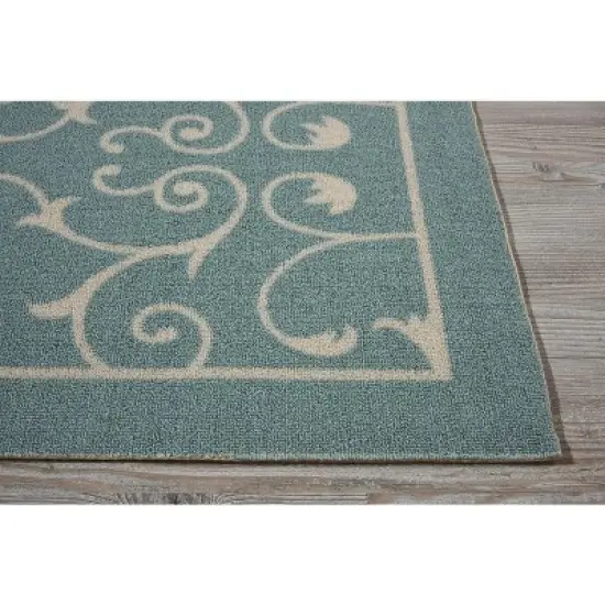 Nourison Home & Garden Loomed Scroll Indoor/outdoor Area Rug image {4}