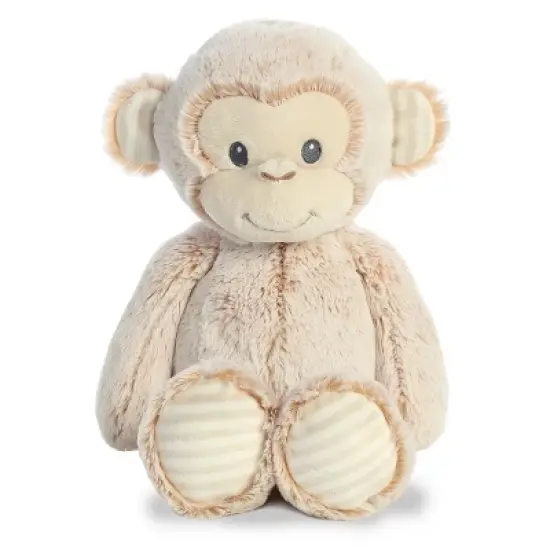 ebba Cuddlers 14" Marlow Monkey Brown Stuffed Animal image {1}