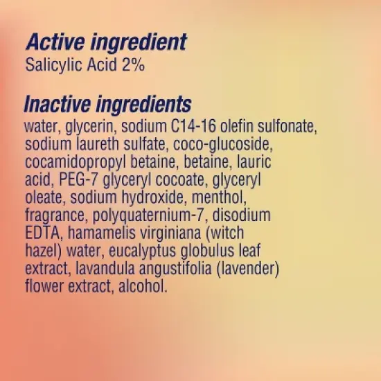 Biore Witch Hazel Pore Clarifying Cooling Cleanser, Acne Face Wash, 2% Salicylic Acid Cleanser - Scented - 6.77 fl oz image {3}