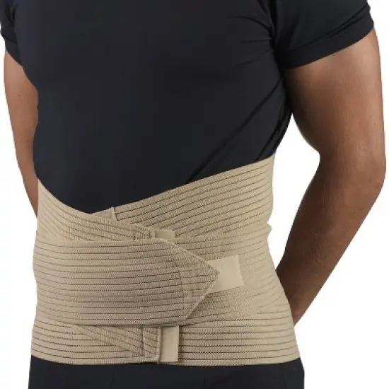 OTC Lumbo-Sacral Support, Abdominal Uplift, 11-Inch Lower Back, Elastic, Beige image {5}