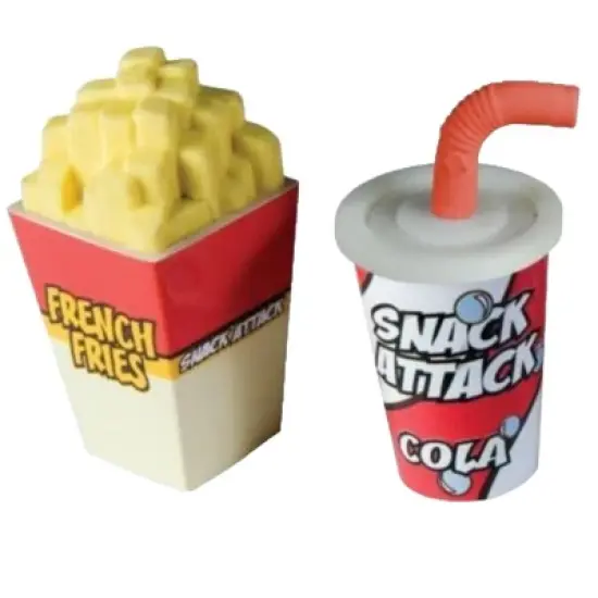 Snack Attack Kneaded Erasers (6 Pack) image {5}