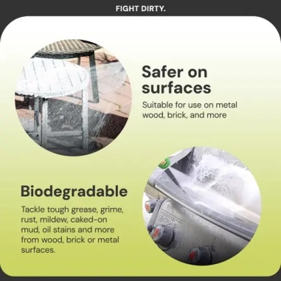 Sun Joe All-Purpose Pressure Washer Concentrated Cleaner and Degreaser Detergent for Wood, Brick, Tile, and Metal Surfaces, 1 Gallon, SPX-APC1G image {3}