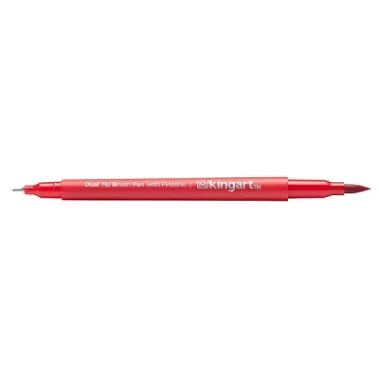 KINGART Twin-Tip Brush & Fine Markers 36 Colors image {3}