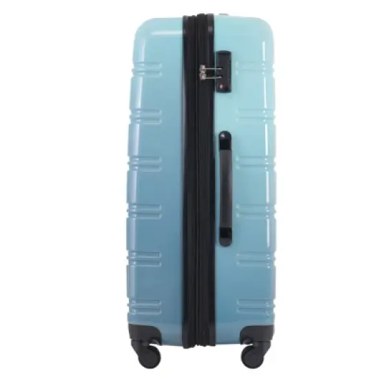 Aukfa 3-Piece Gradient Color Lightweight Hard Shell Expandable Luggage Set with TSA Lock, Available Sizes 20" 24" 28", Multi-Color image {3}