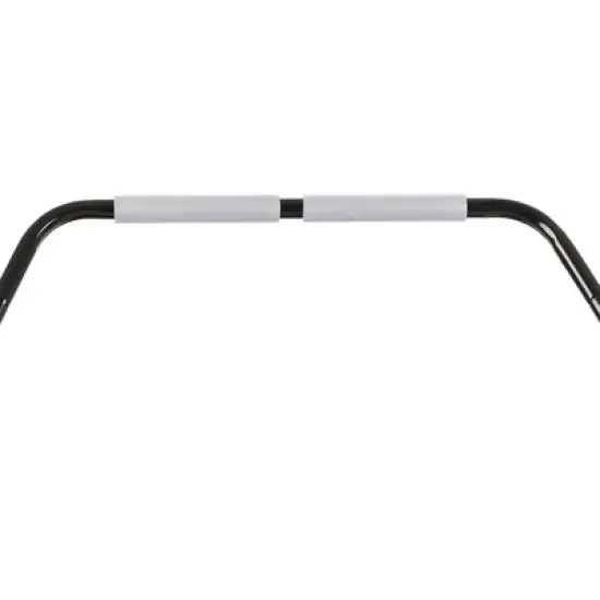 HolaHatha Foldable Mini Fitness Trampoline with Adjustable Handle, 48 in., White image {5}