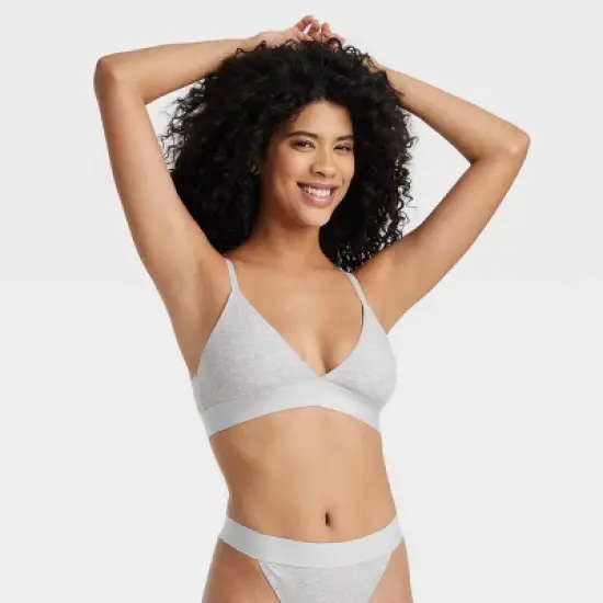 Women's Busty Cotton Triangle Bralette - Auden&trade; image {5}