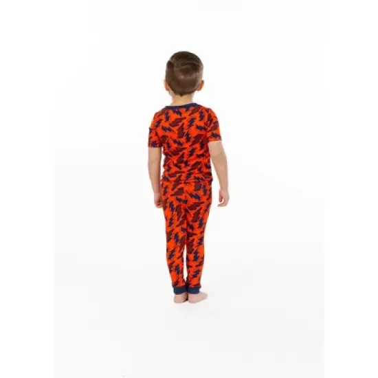 Sleep On It Boys Lightning Bolt Super Soft Snug Fit 2-Piece Pajama Sleep Set image {2}