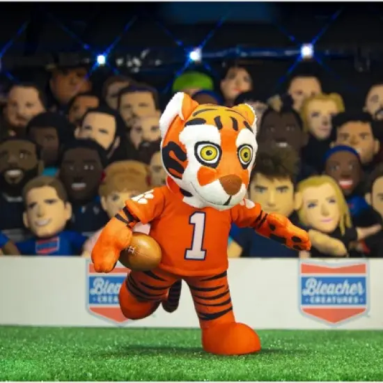 Bleacher Creatures Clemson Tigers "The Tiger" 10" Mascot Plush Figure image {3}