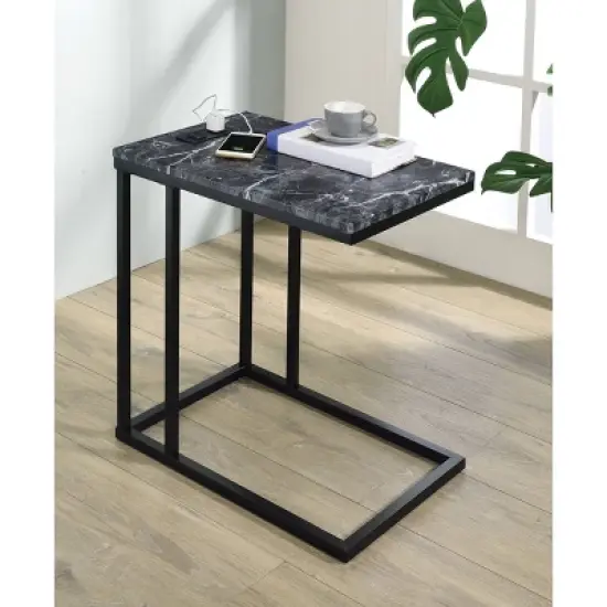Norwich C Table with Power Port - OSP Home Furnishings image {5}