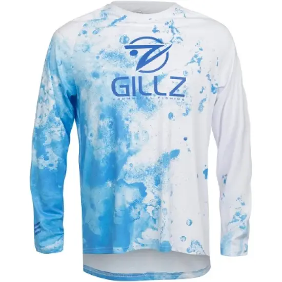Gillz Contender Series Spray UV Long Sleeve T-Shirt - Powder Blue image {4}