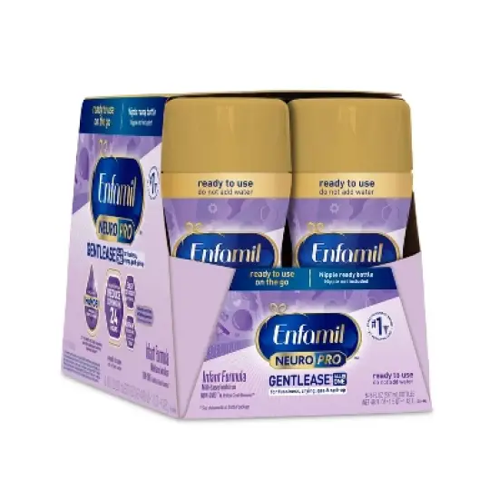 Enfamil Gentlease Ready to Use Bottles - 8 fl oz Each/6ct image {10}