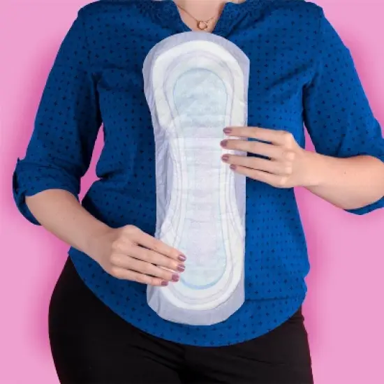 Poise Incontinence Pads & Postpartum Incontinence Pads  - 7 Drop - Ultra Absorbency - Long - 39ct image {3}