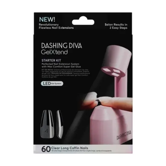 Dashing Diva Gel Xtend Starter Kit & Magic Off + Remover Bundle - 60ct image {2}