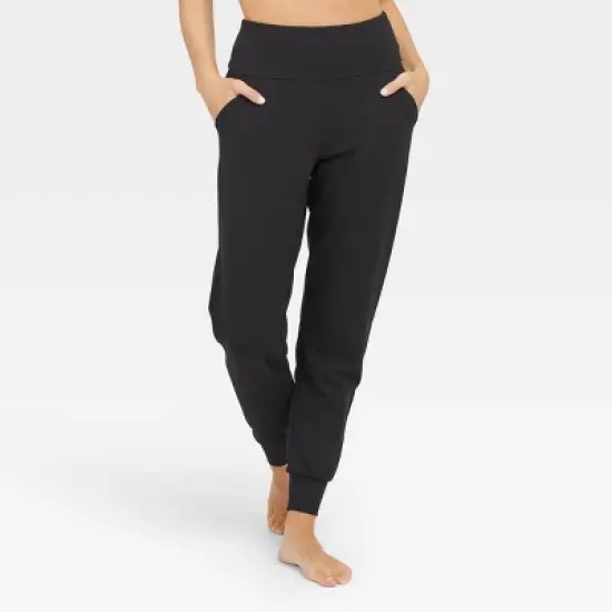 ASSETS by SPANX Women's Ponte Shaping Joggers - Black image {2}