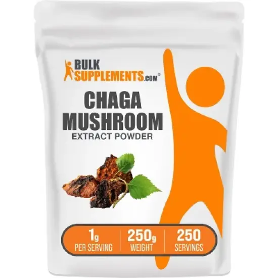BulkSupplements Chaga Mushroom Extract Powder image {6}